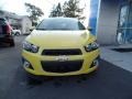Bright Yellow - Sonic LT Hatchback Photo No. 3