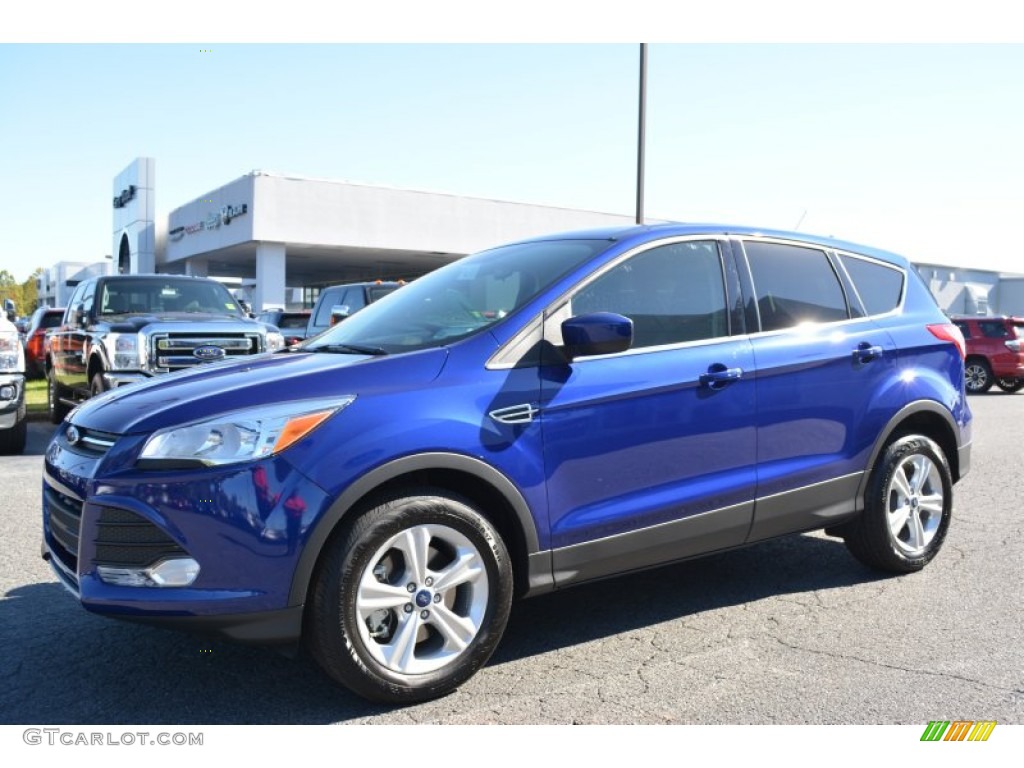 2016 Escape SE - Deep Impact Blue Metallic / Charcoal Black photo #3