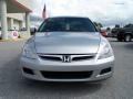 2007 Alabaster Silver Metallic Honda Accord EX-L V6 Sedan  photo #3