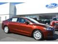 2016 Bronze Fire Metallic Ford Fusion SE  photo #1