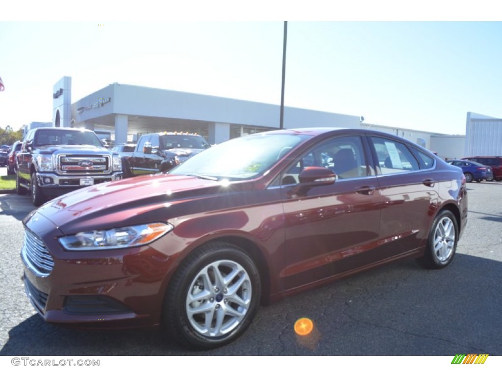 2016 Fusion SE - Bronze Fire Metallic / Charcoal Black photo #3