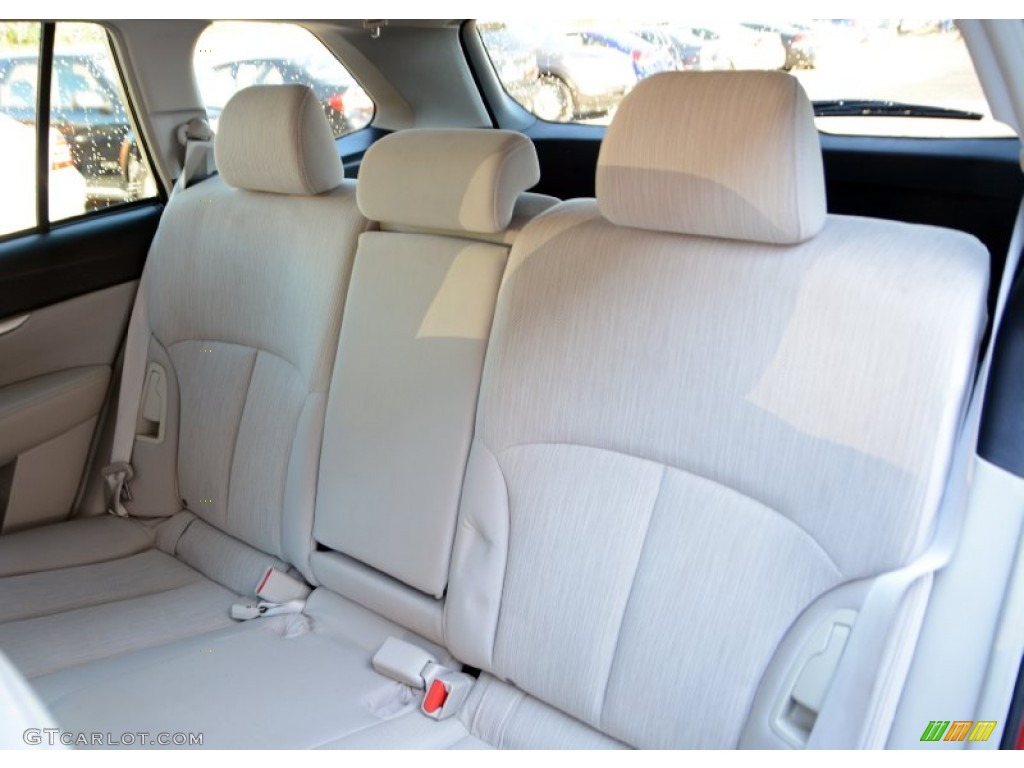 2014 Outback 2.5i Premium - Venetian Red Pearl / Ivory photo #13