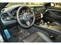 Black 2016 BMW 5 Series 535i Sedan Interior Color