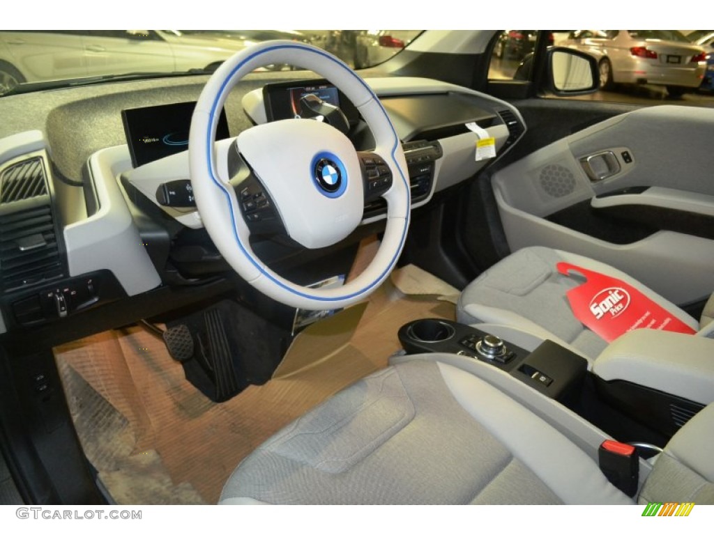 Mega Carum Spice Grey Sensatec & Carum Spice Grey Cloth Interior 2015 BMW i3 Standard i3 Model Photo #107986607