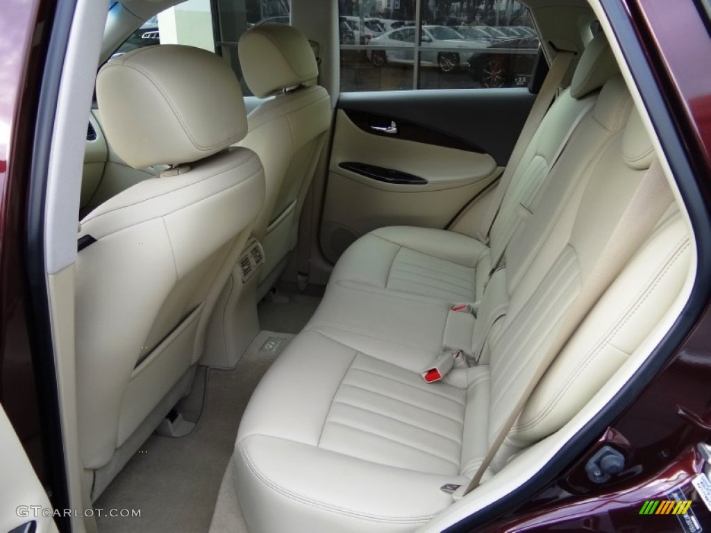 2015 QX50  - Midnight Garnet / Wheat photo #22