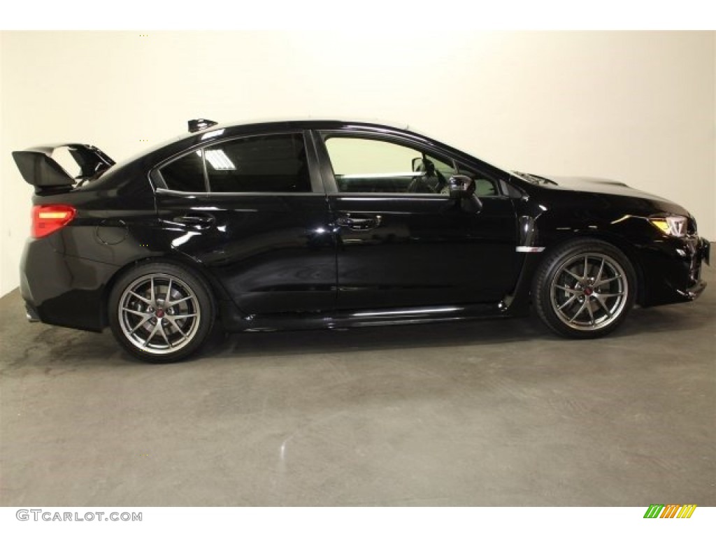 Crystal Black Silica 2015 Subaru WRX STI Limited Exterior Photo #107987561