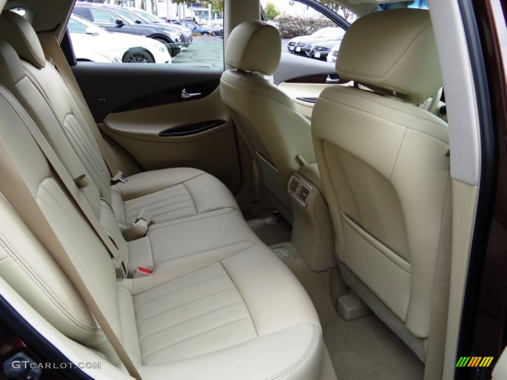 2015 QX50  - Midnight Garnet / Wheat photo #25