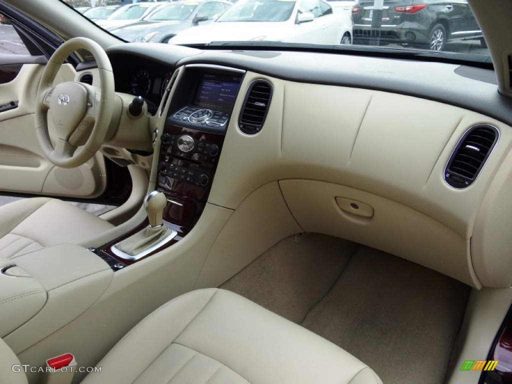 2015 QX50  - Midnight Garnet / Wheat photo #26