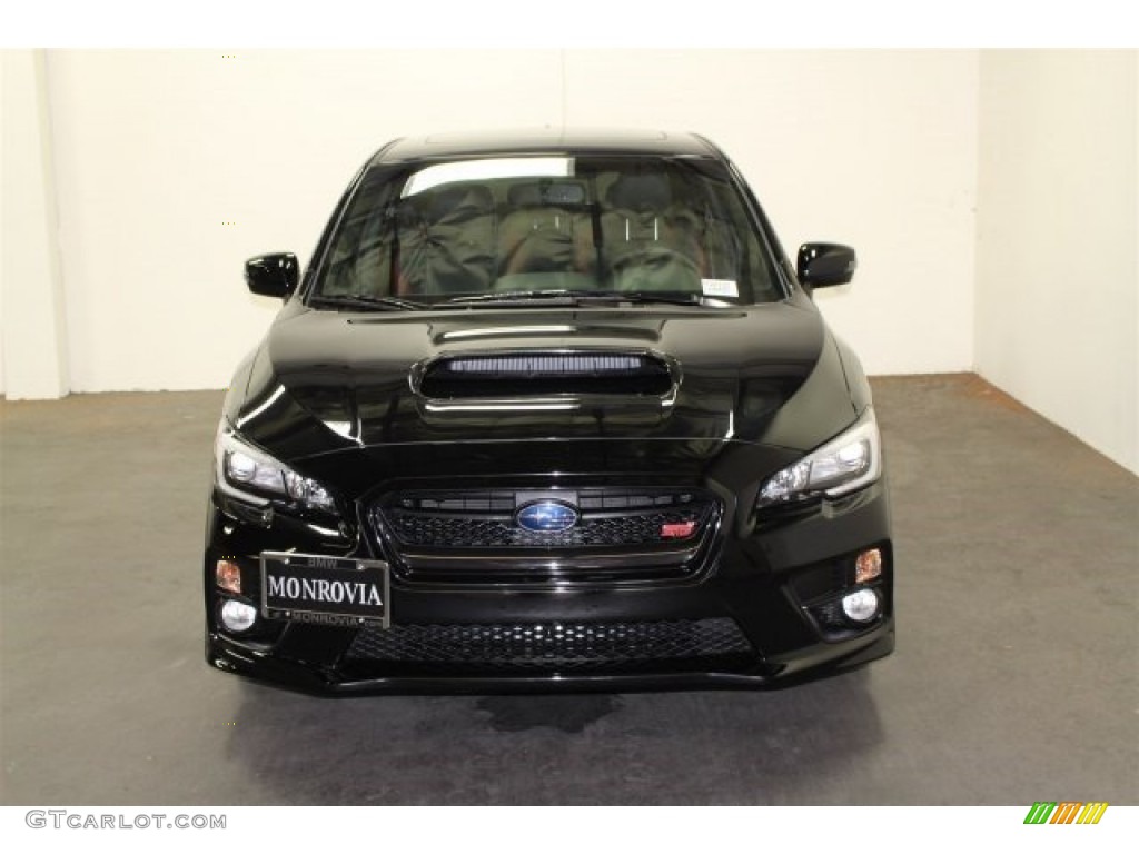 Crystal Black Silica 2015 Subaru WRX STI Limited Exterior Photo #107987660
