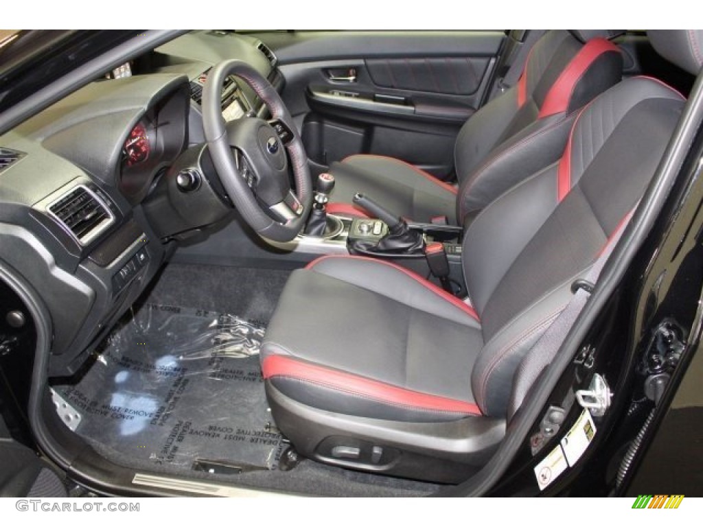 2015 Subaru WRX STI Limited Front Seat Photo #107987774