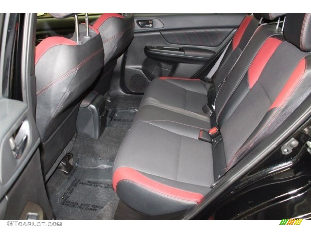 2015 Subaru WRX STI Limited Rear Seat Photo #107987792