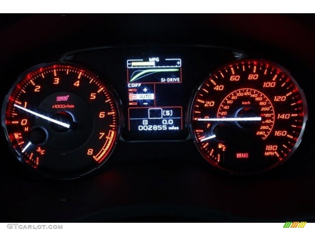 2015 Subaru WRX STI Limited Gauges Photo #107987948