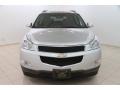 2010 Silver Ice Metallic Chevrolet Traverse LT AWD  photo #2