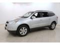 2010 Silver Ice Metallic Chevrolet Traverse LT AWD  photo #3