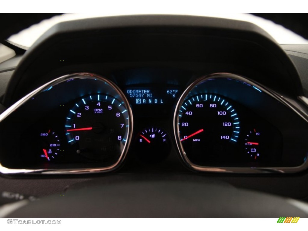 2010 Traverse LT AWD - Silver Ice Metallic / Ebony photo #7