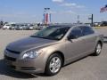 2008 Amber Bronze Metallic Chevrolet Malibu LS Sedan  photo #7