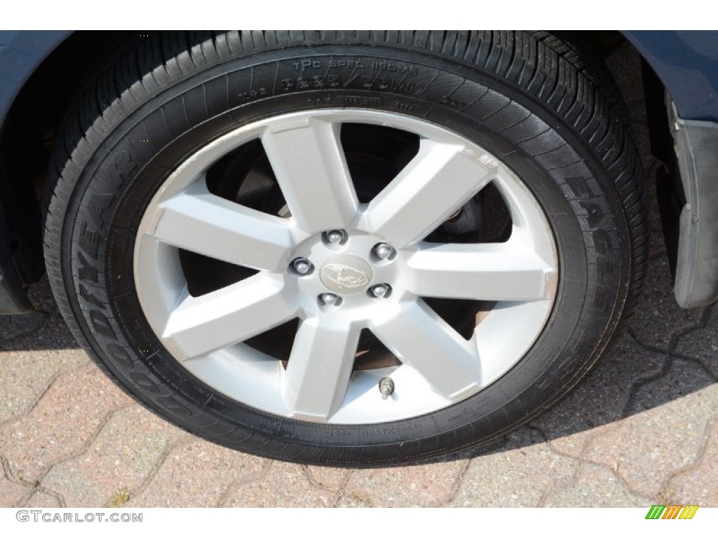 2007 Outback 2.5i Wagon - Newport Blue Pearl / Warm Ivory Tweed photo #22