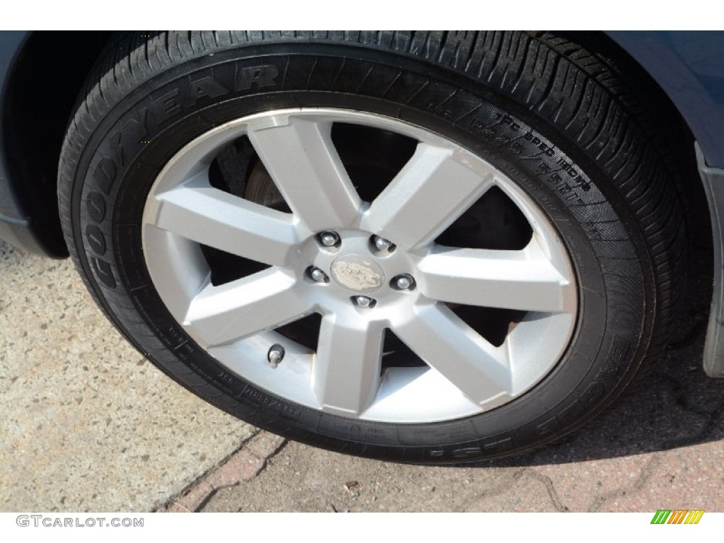 2007 Outback 2.5i Wagon - Newport Blue Pearl / Warm Ivory Tweed photo #23