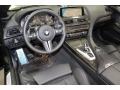 Black 2016 BMW M6 Convertible Interior Color