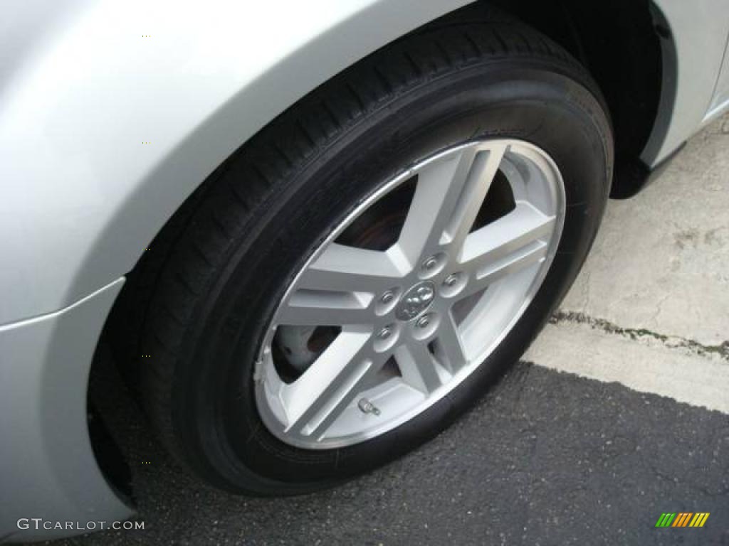 2008 Avenger SXT - Bright Silver Metallic / Dark Slate Gray/Light Slate Gray photo #9