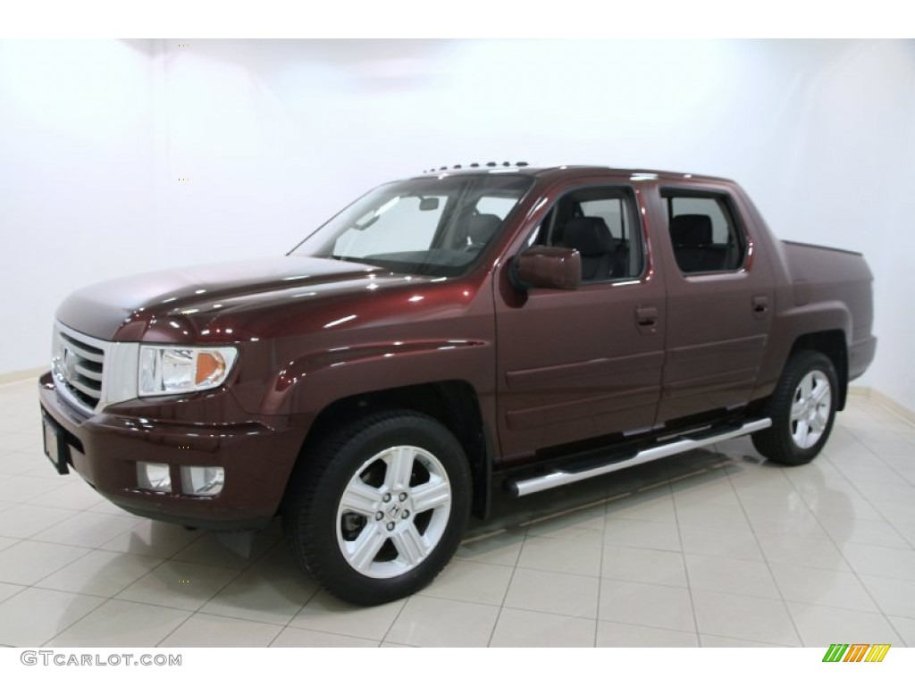 Dark Cherry Pearl II 2012 Honda Ridgeline RTL Exterior Photo #107993186