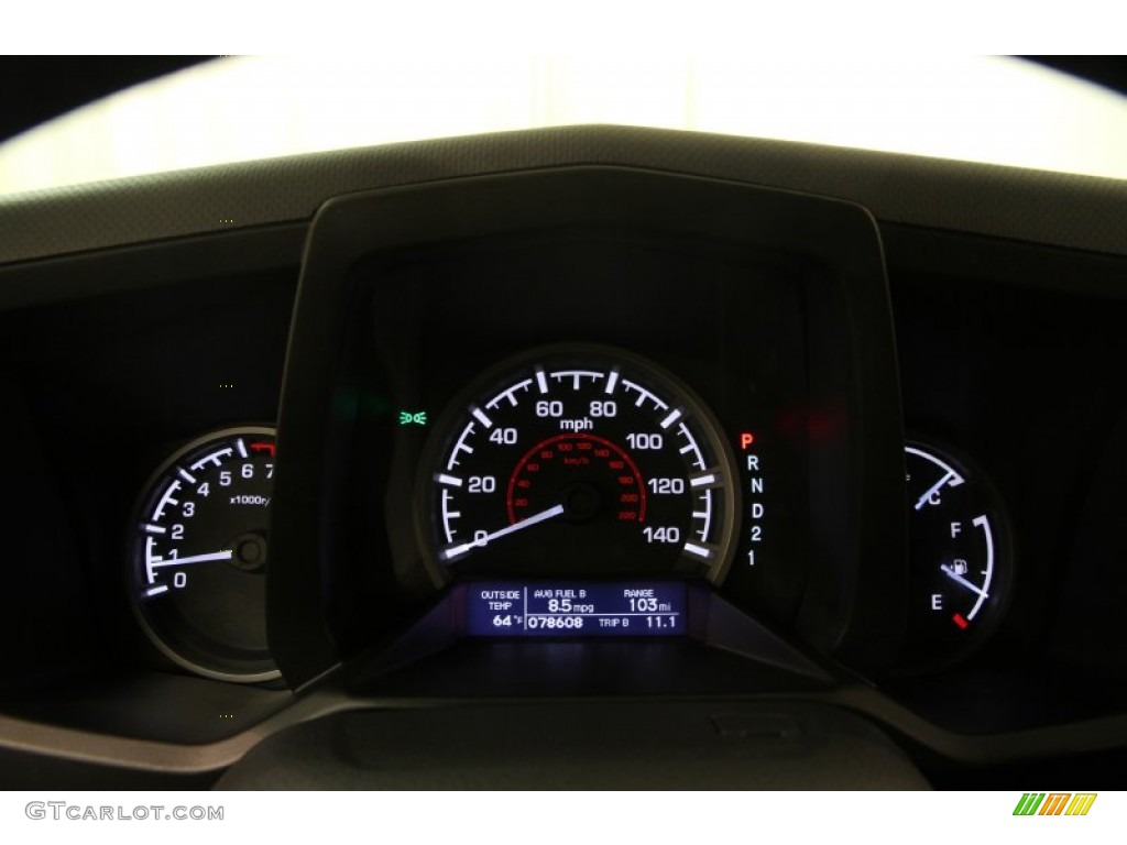 2012 Honda Ridgeline RTL Gauges Photo #107993345