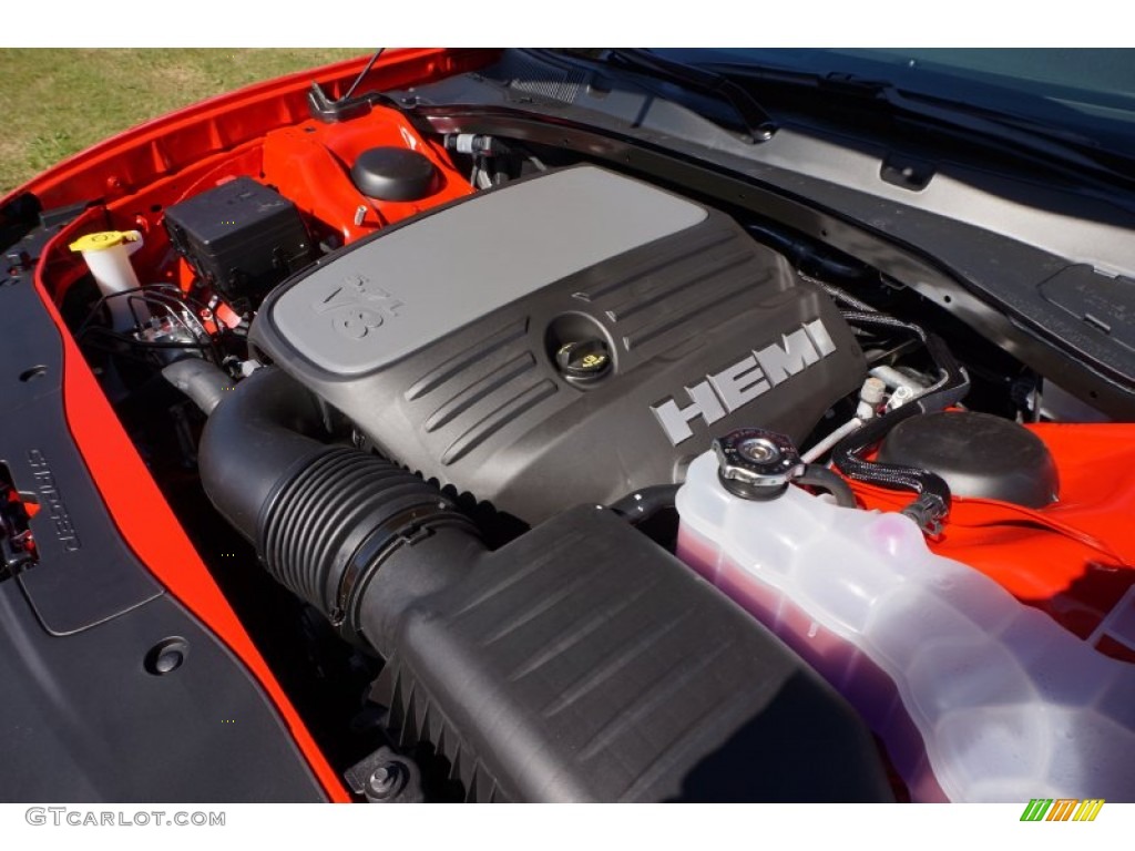 2016 Dodge Charger R/T 5.7 Liter HEMI MDS OHV 16-Valve VVT V8 Engine Photo #107994338
