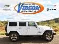 2016 Bright White Jeep Wrangler Unlimited Sahara 4x4  photo #1