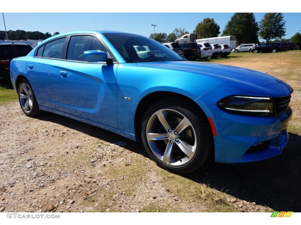 B5 Blue Pearl 2016 Dodge Charger R/T Exterior Photo #107994452