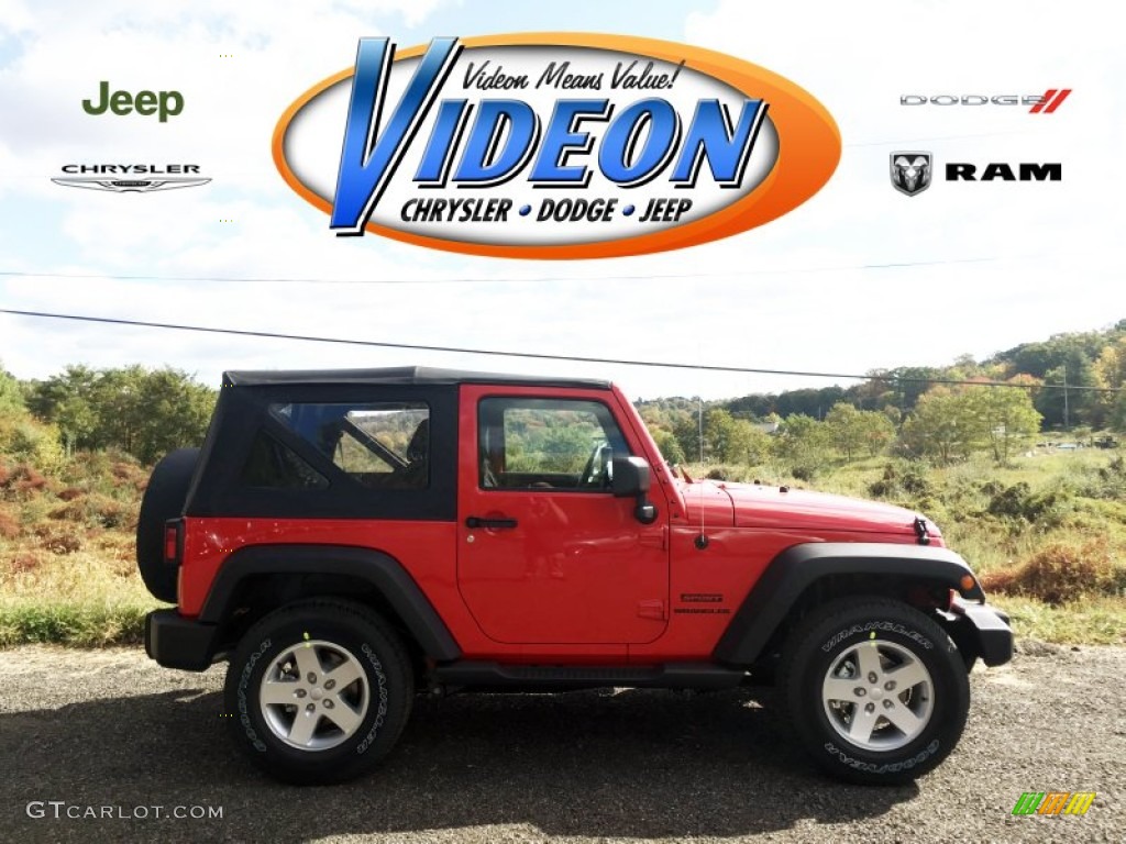 2016 Wrangler Sport - Firecracker Red / Black photo #1