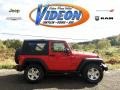 2016 Firecracker Red Jeep Wrangler Sport  photo #1