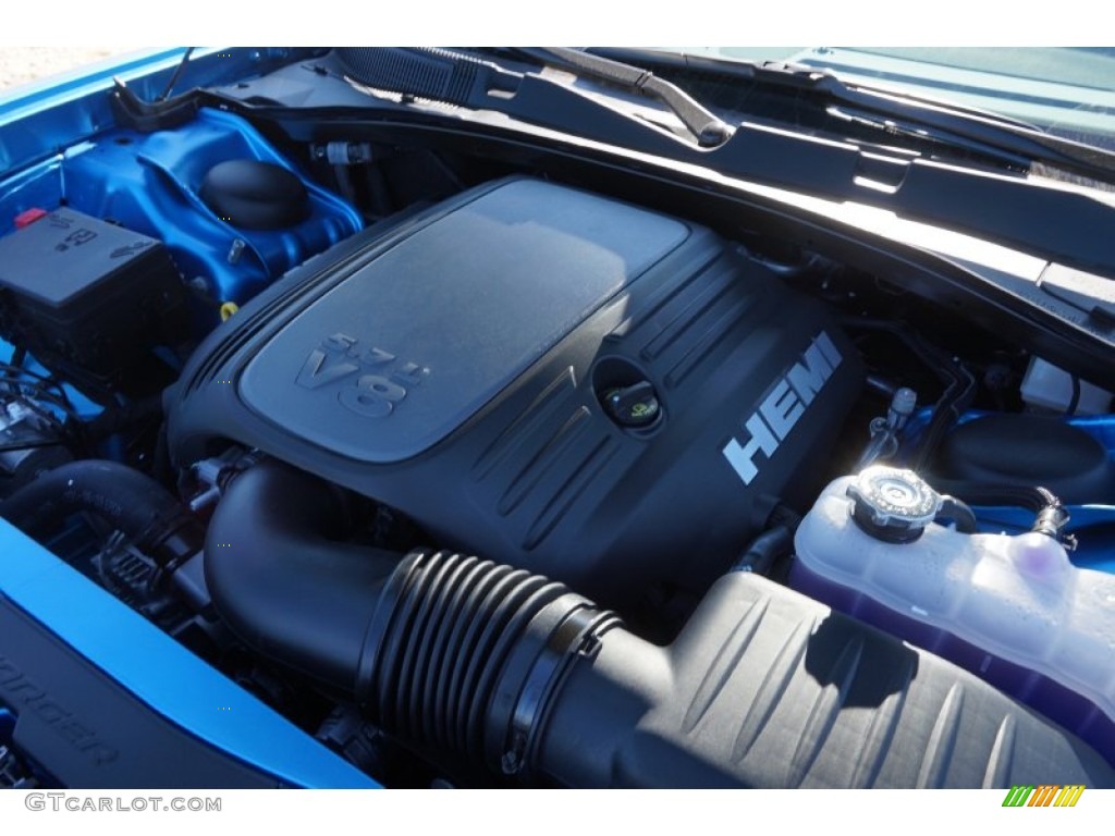 2016 Dodge Charger R/T 5.7 Liter HEMI MDS OHV 16-Valve VVT V8 Engine Photo #107994587
