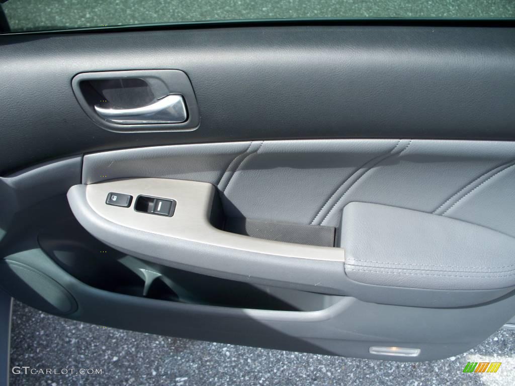 2007 Accord EX-L V6 Sedan - Alabaster Silver Metallic / Gray photo #13