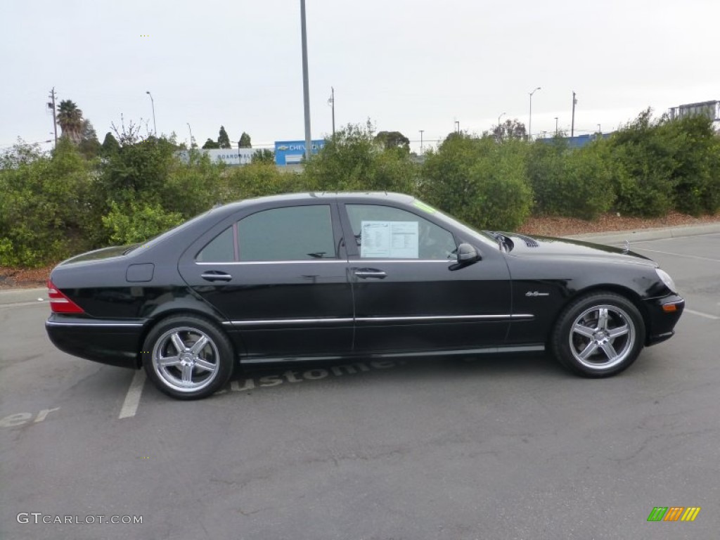 Black 2002 Mercedes-Benz S 55 AMG Exterior Photo #107994629