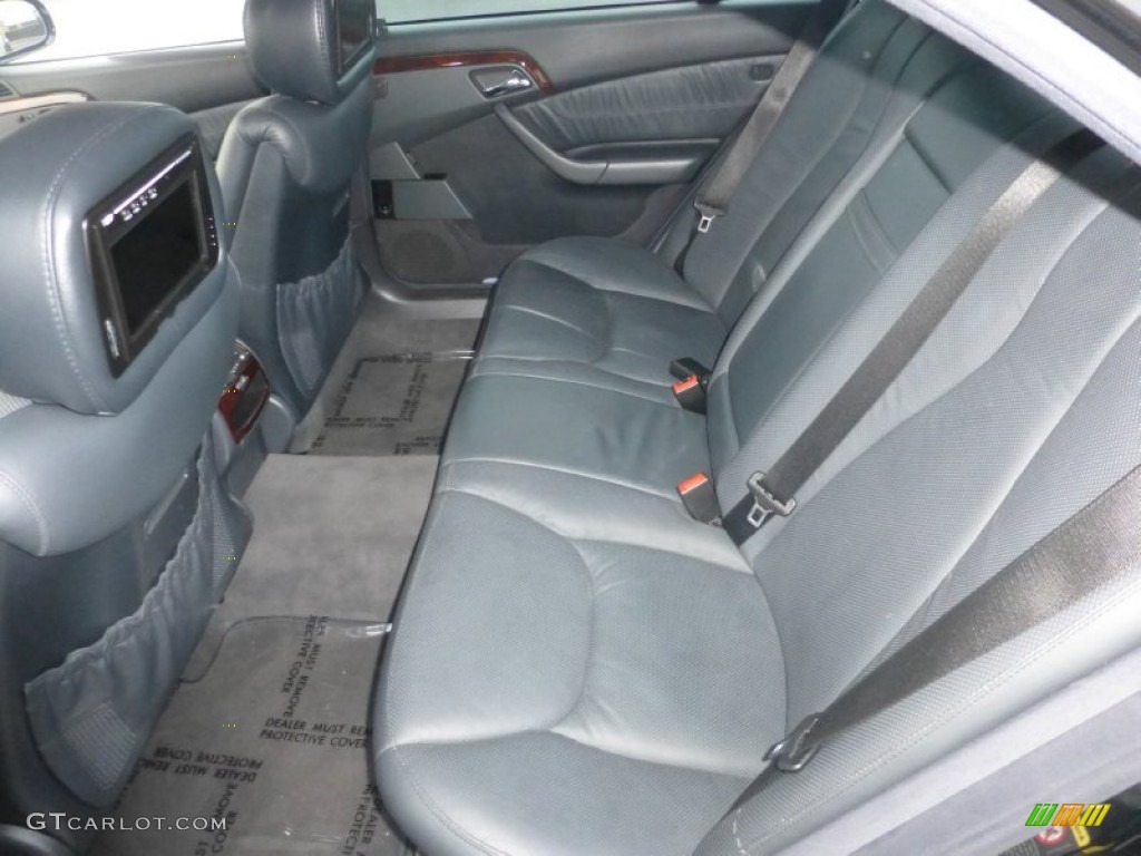 2002 Mercedes-Benz S 55 AMG Rear Seat Photo #107994719