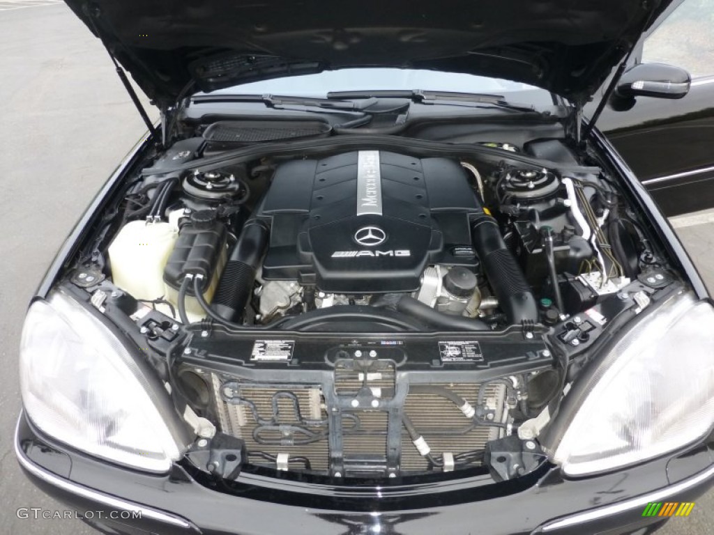 2002 Mercedes-Benz S 55 AMG Engine Photos