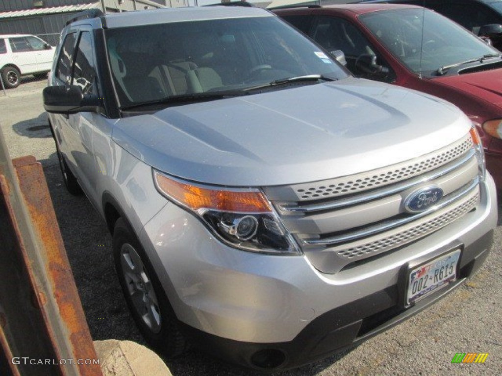 2012 Explorer FWD - Sterling Gray Metallic / Medium Light Stone photo #1