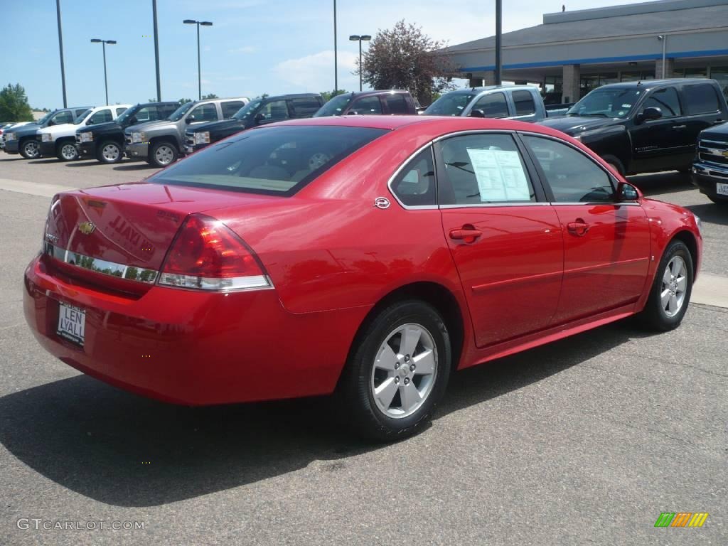 2009 Impala LT - Victory Red / Neutral photo #6