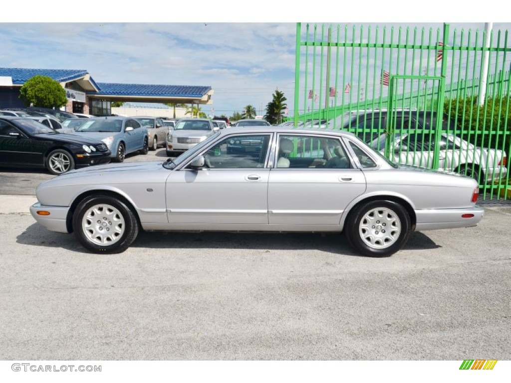 Platinum Silver Metallic 2001 Jaguar XJ XJ8 Exterior Photo #107997443