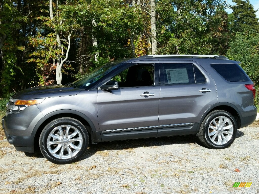 2011 Explorer XLT 4WD - Sterling Grey Metallic / Charcoal Black photo #5