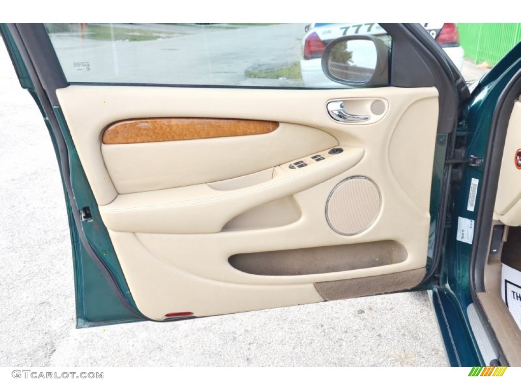 2006 X-Type 3.0 - Jaguar Racing Green Metallic / Champagne photo #11
