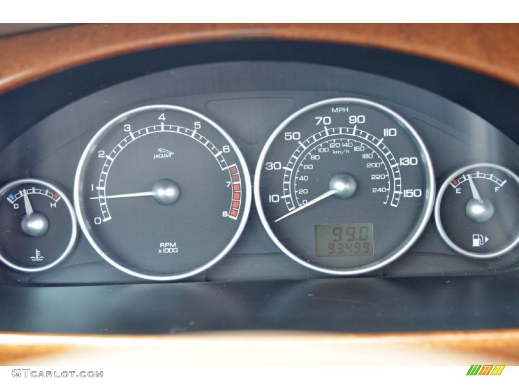 2006 Jaguar X-Type 3.0 Gauges Photos