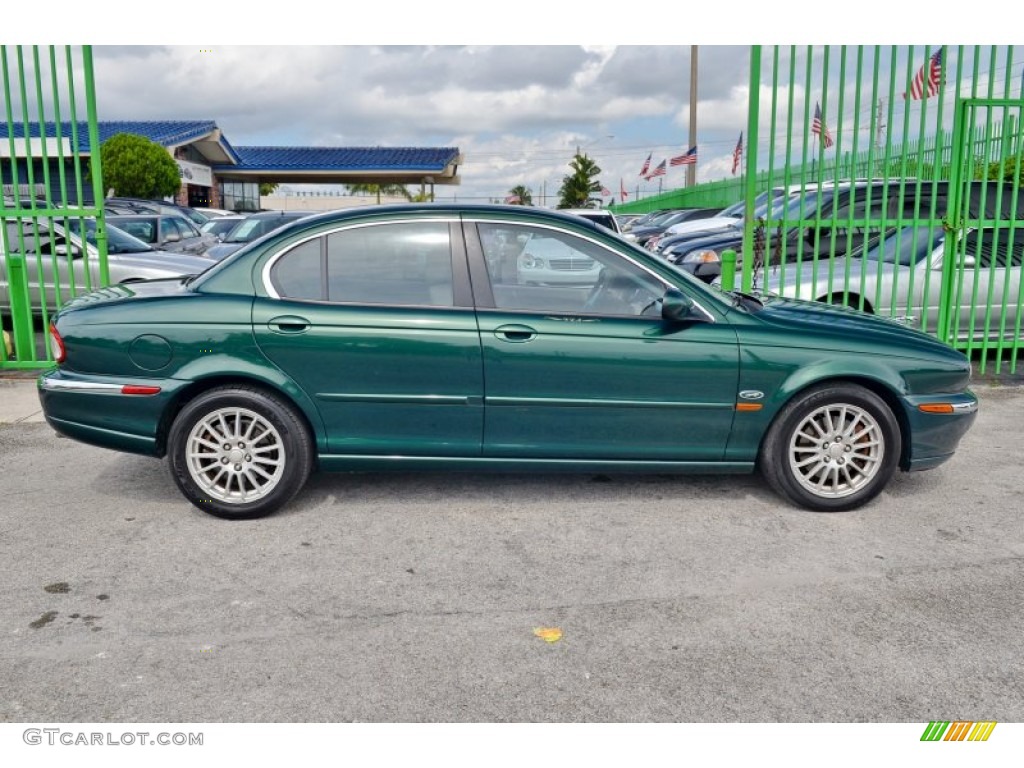 Jaguar Racing Green Metallic 2006 Jaguar X-Type 3.0 Exterior Photo #107998955