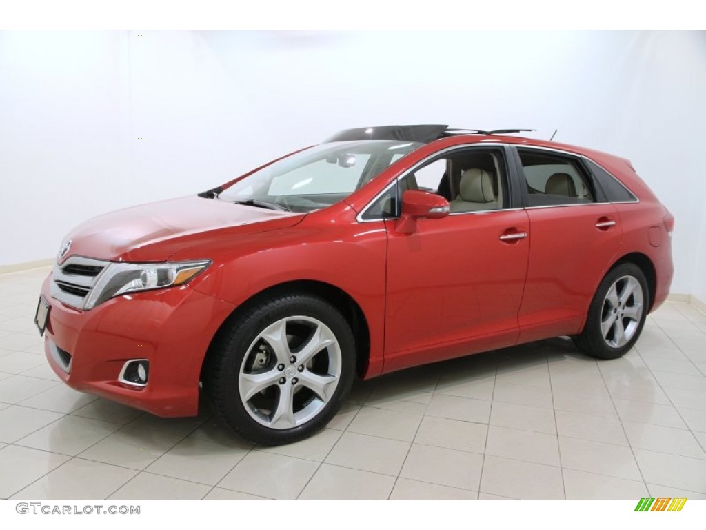 Barcelona Red Metallic 2013 Toyota Venza Limited AWD Exterior Photo #107999556