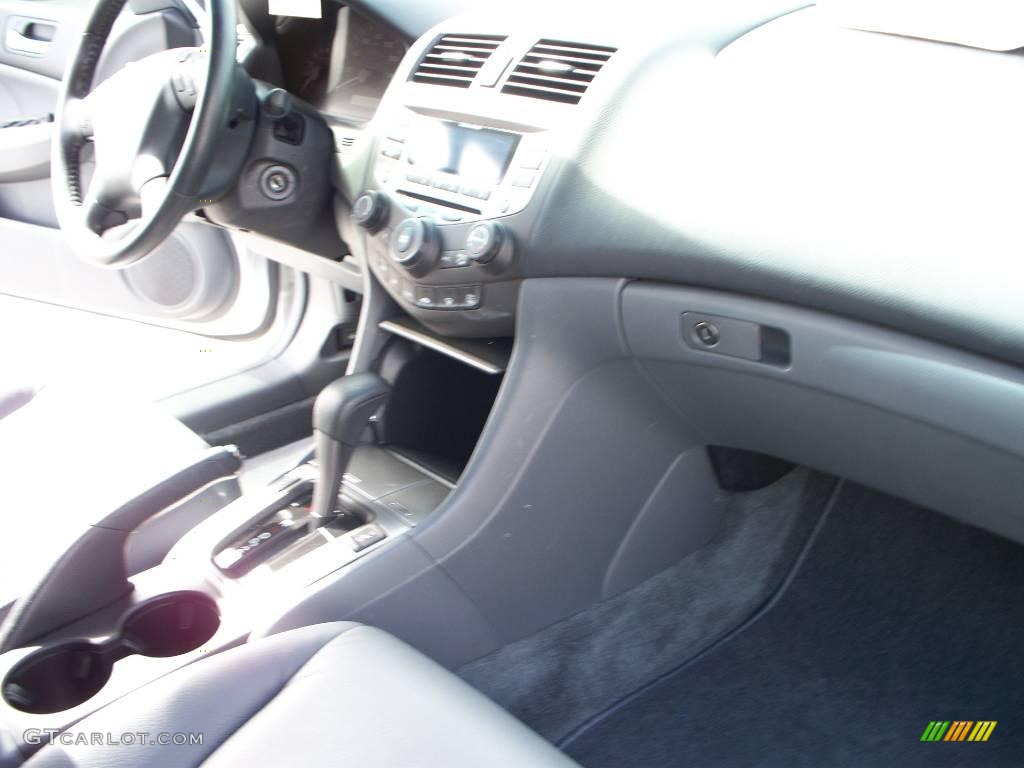 2007 Accord EX-L V6 Sedan - Alabaster Silver Metallic / Gray photo #19