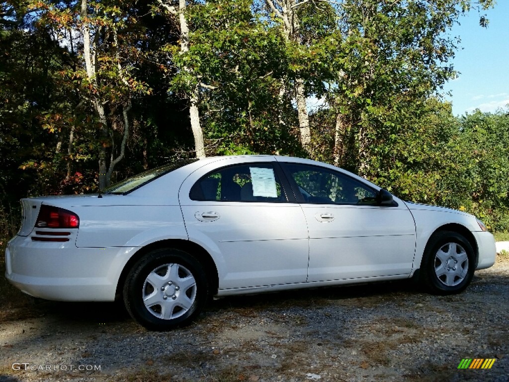 2005 Stratus SXT Sedan - Stone White / Dark Slate Gray photo #4