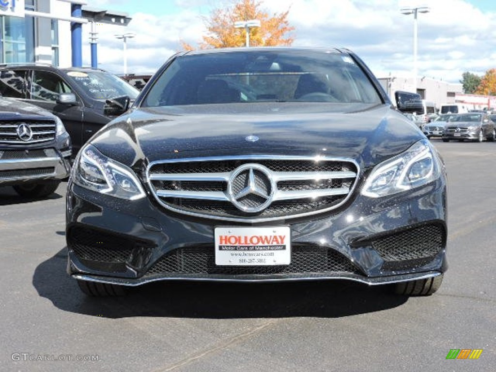 2016 E 400 4Matic Sedan - Obsidian Black Metallic / Black photo #2