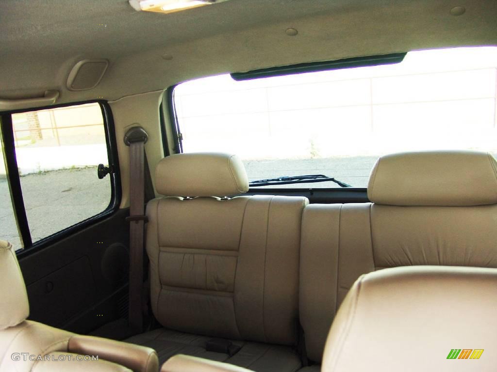 1996 Land Cruiser  - Dark Emerald Pearl Metallic / Beige photo #14