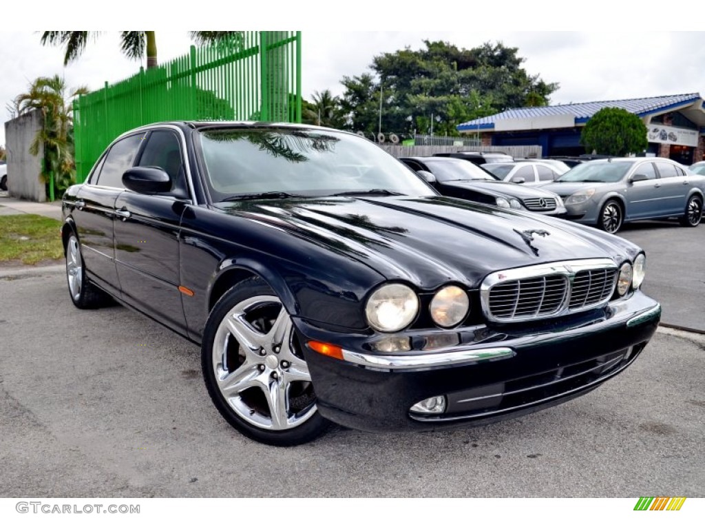 Ebony 2005 Jaguar XJ XJ8 L Exterior Photo #108000518