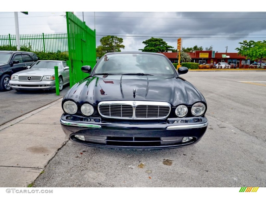 2005 XJ XJ8 L - Ebony / Champagne photo #2